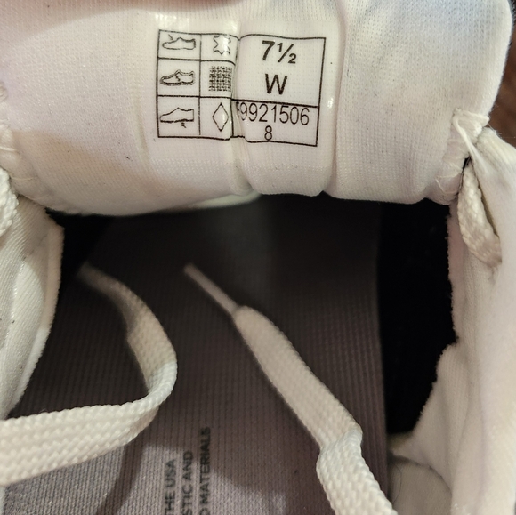 SAS Women’s Mesh Walking Sneakers Black White Size 7.5 W Wide Comfort Shoes - Picture 6 of 7